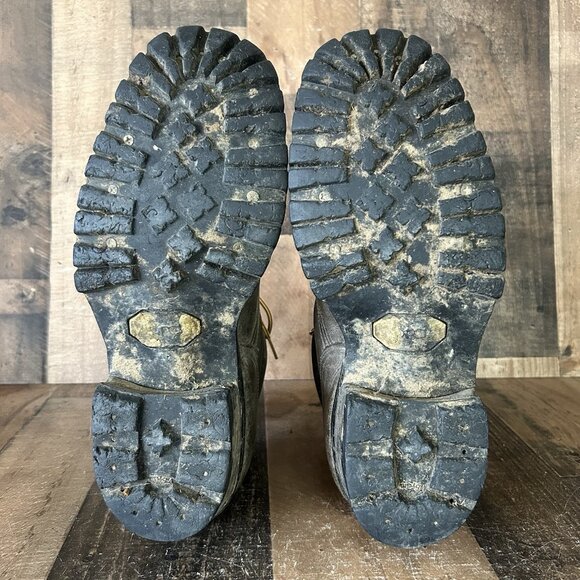 Whites Vintage Handmade Logger Packer Plain Toe Work Boots Mens 12.5 D - Picture 3 of 12